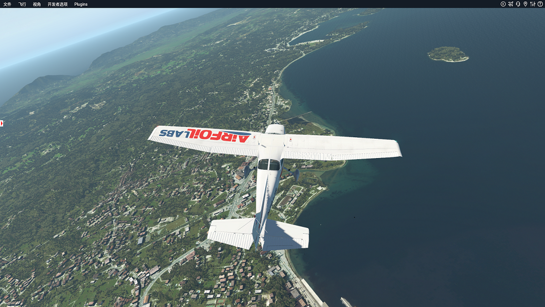 Airfoillabs的C172 机模加上科孚岛机模 真是太完美了！！-128 