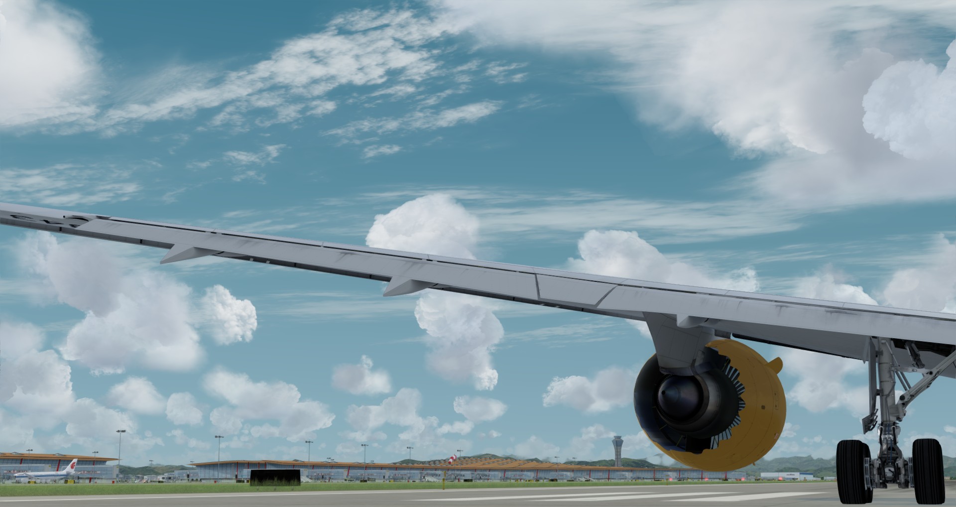 P3D V4 789 Hainan Airlines ZBAA-KSEA-9515 