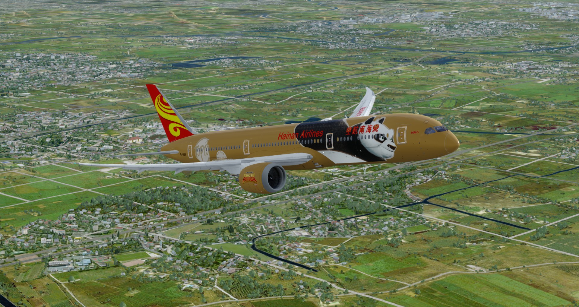 P3D V4 789 Hainan Airlines ZBAA-KSEA-2379 