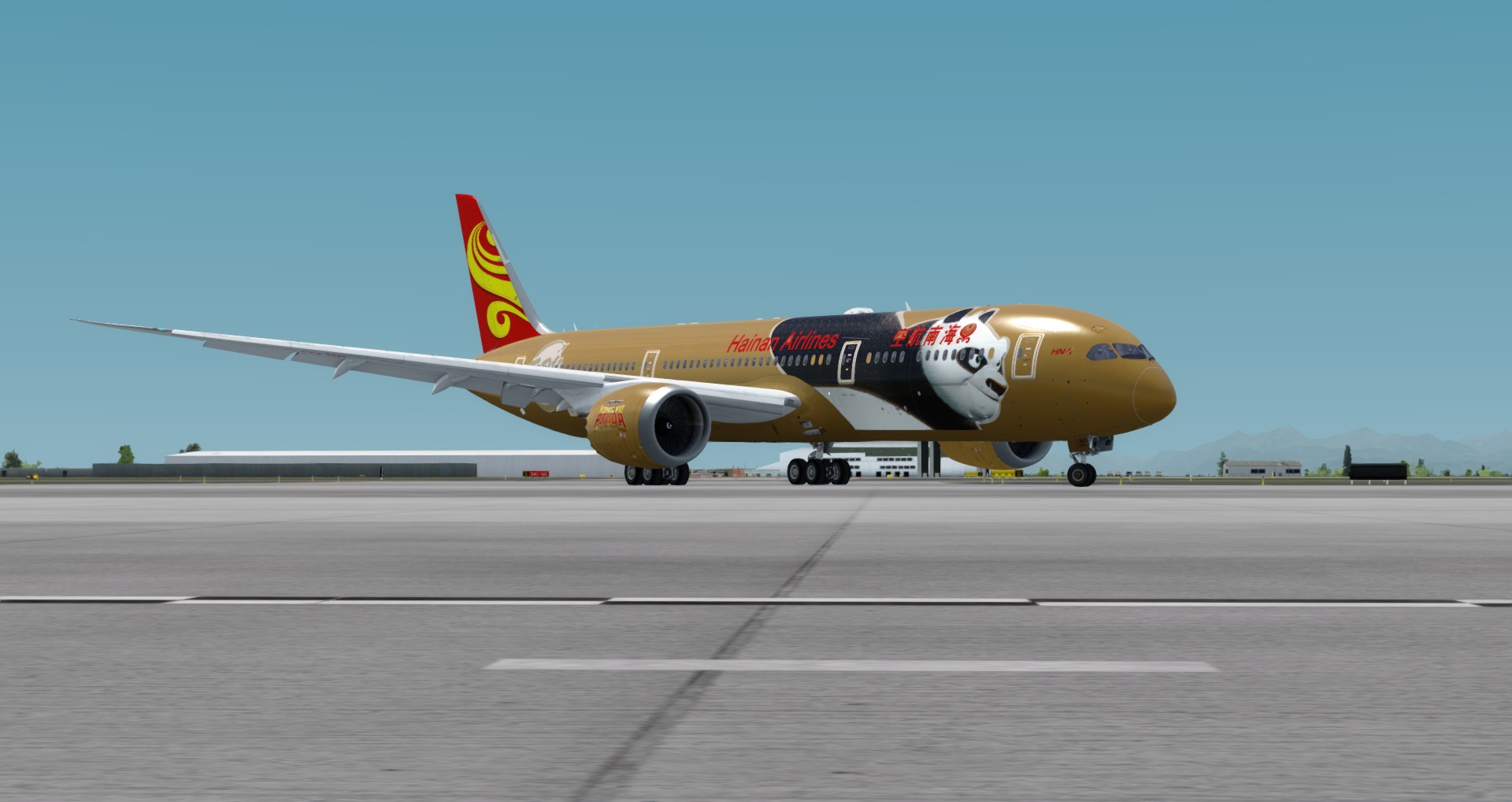 P3D V4 789 Hainan Airlines ZBAA-KSEA-4791 