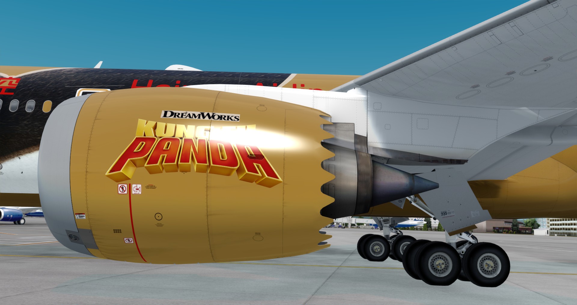 P3D V4 789 Hainan Airlines ZBAA-KSEA-8264 