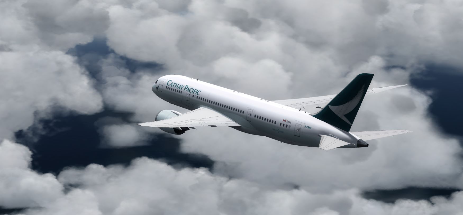 QW B787-8 Cathay Livery-5403 