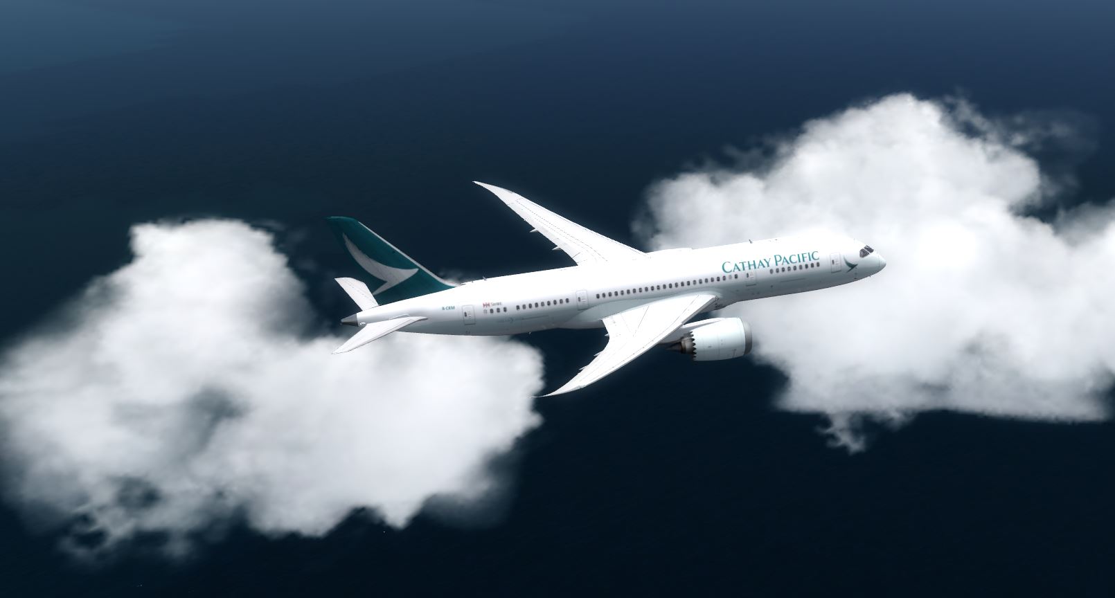 QW B787-8 Cathay Livery-4788 