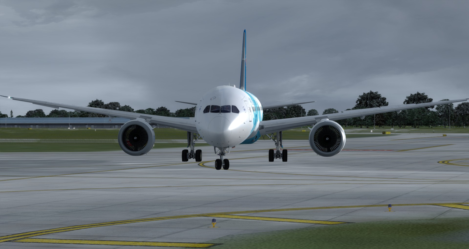 P3D V4 789 China Southern Airlines ZGGG-ZSPD-1882 