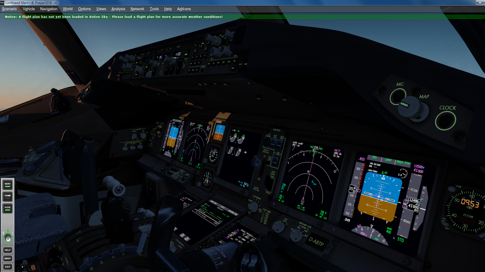 P3D V4.1-6607 