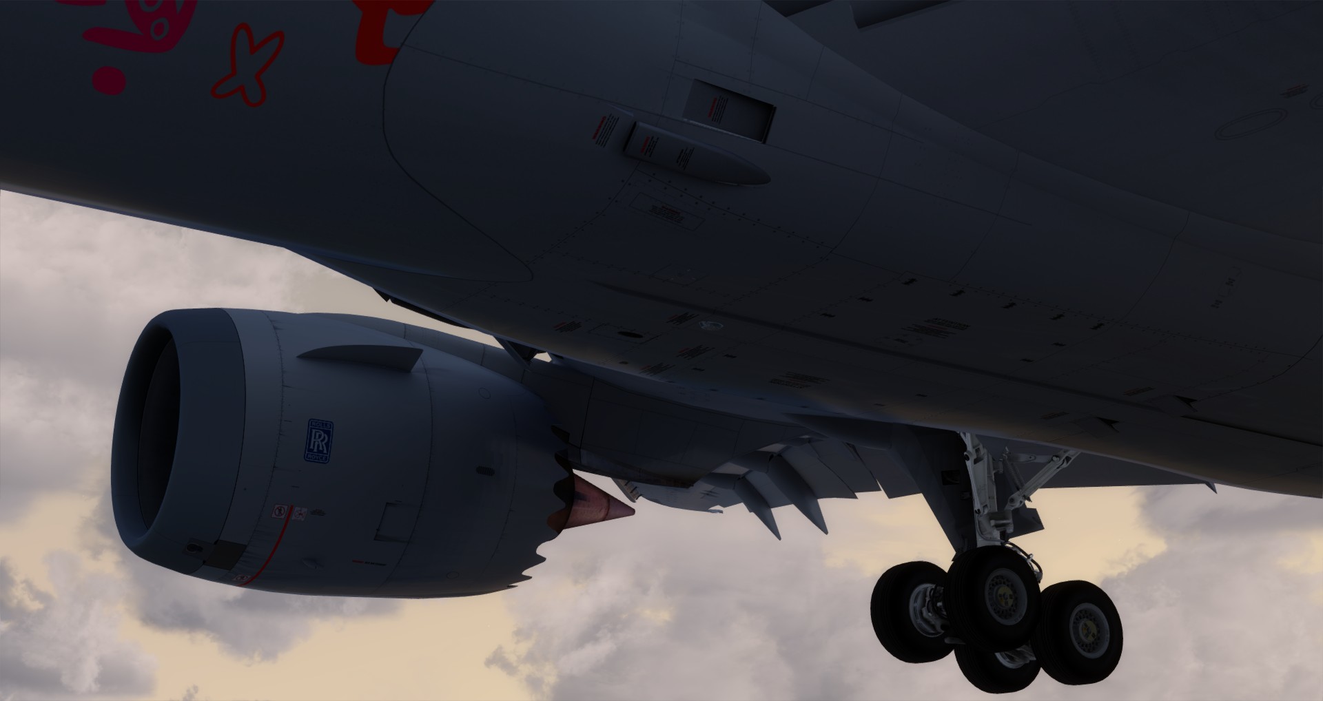 P3D V4 789 Mexicana SBGR-LFPG-6210 