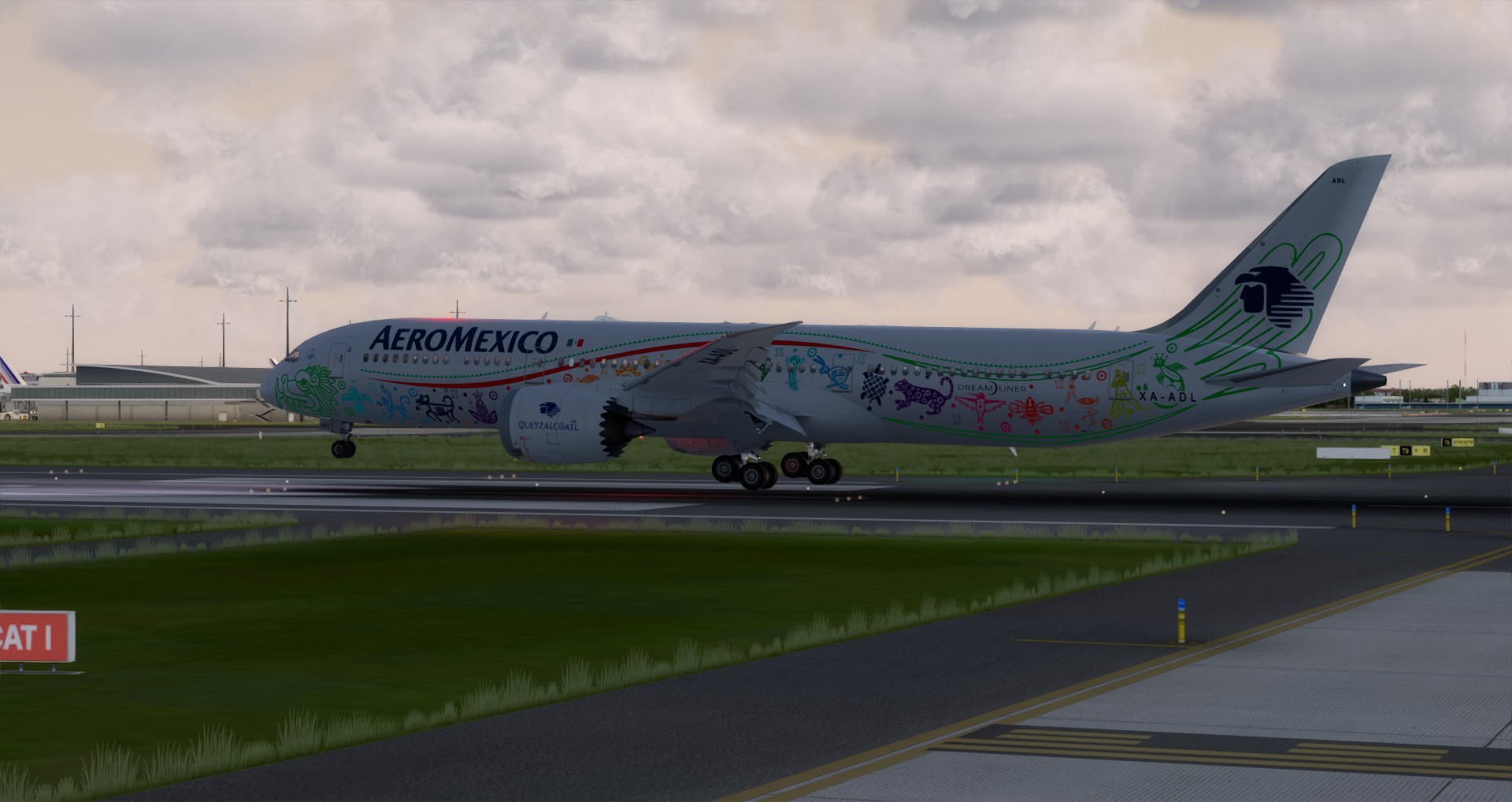 P3D V4 789 Mexicana SBGR-LFPG-1594 