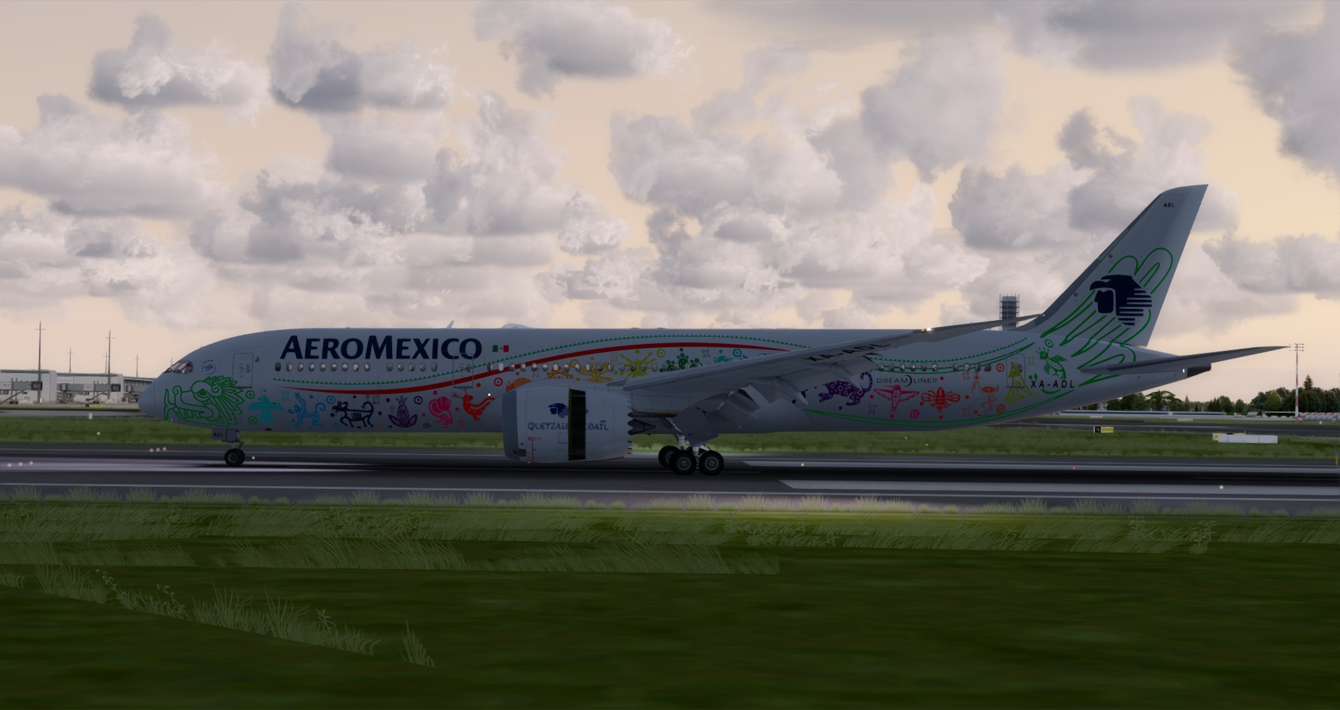 P3D V4 789 Mexicana SBGR-LFPG-242 