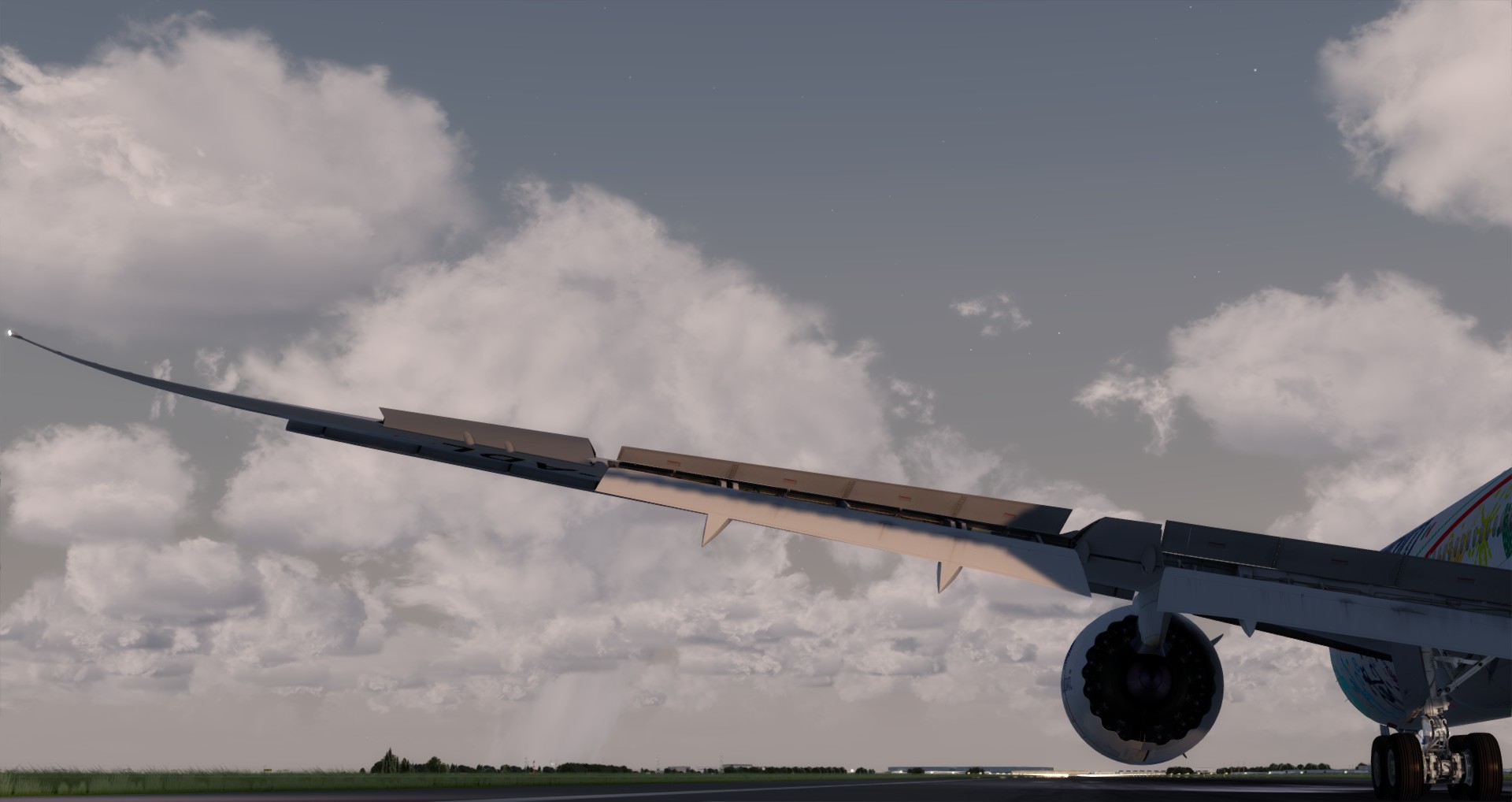 P3D V4 789 Mexicana SBGR-LFPG-7522 