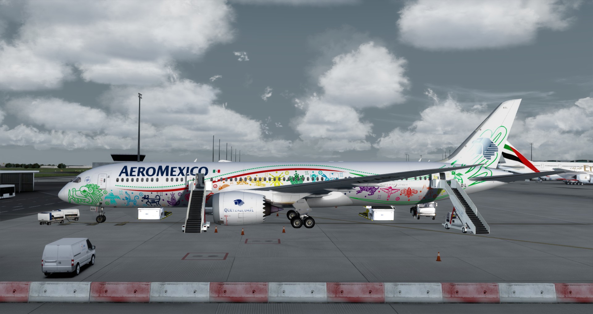 P3D V4 789 Mexicana SBGR-LFPG-1552 