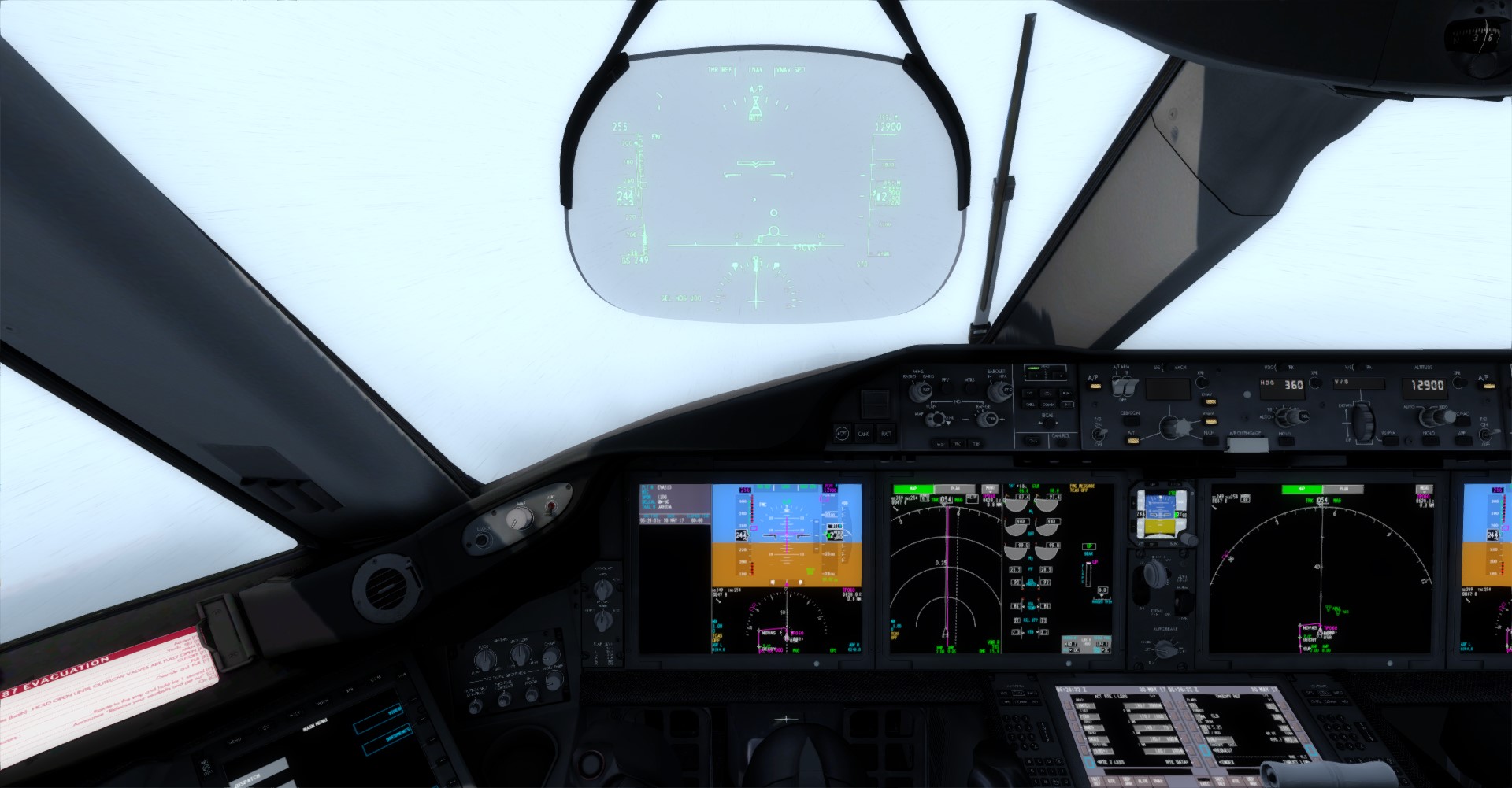 Quality Wings 787  雨天测试-4086 