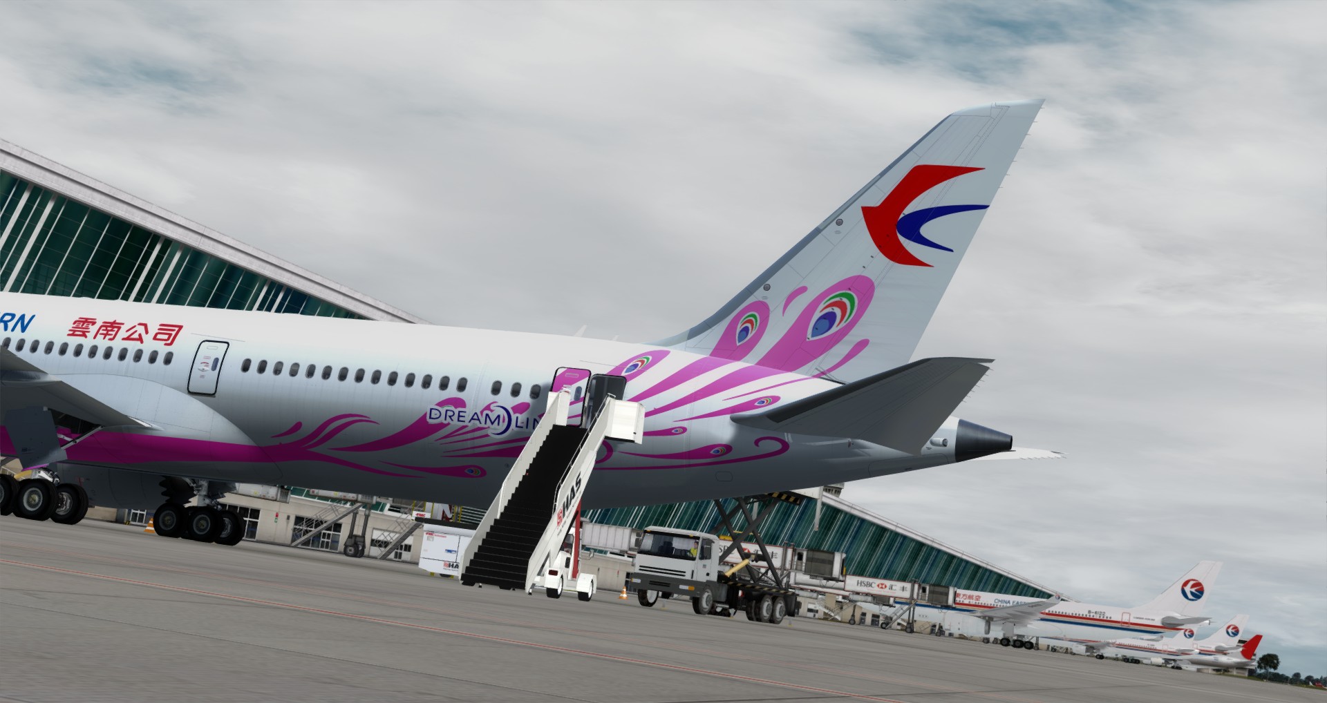 P3D V4 789 China Eastern Airlines ZSPD-VHHH-5079 