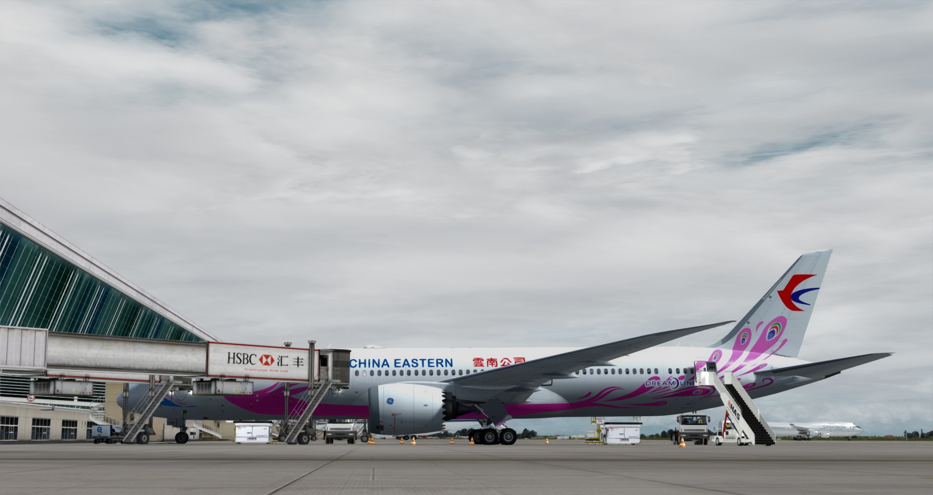 P3D V4 789 China Eastern Airlines ZSPD-VHHH-1259 