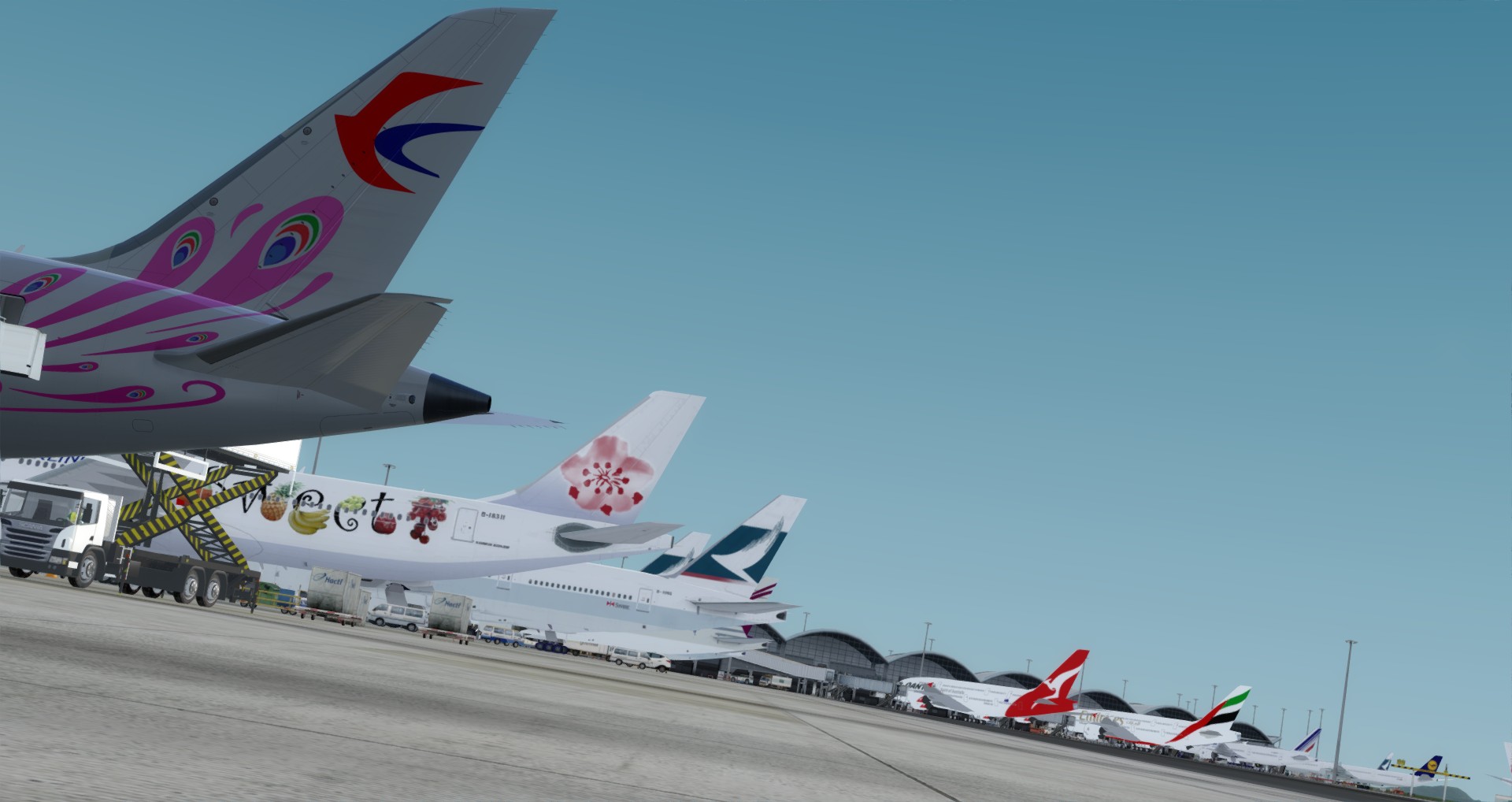 P3D V4 789 China Eastern Airlines ZSPD-VHHH-7950 