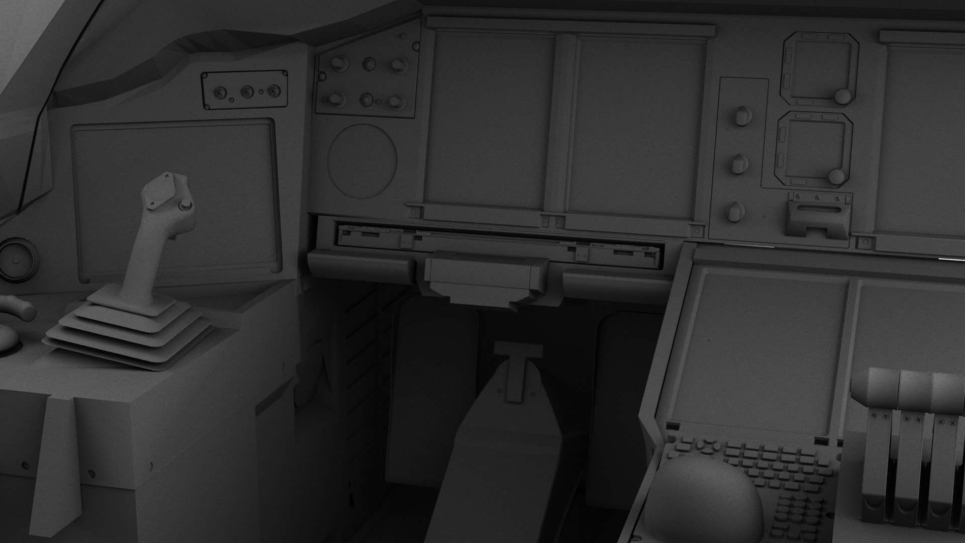 Matt Davies study level A380 for P3D v4 + X-Plane – New cockpit previews-6297 