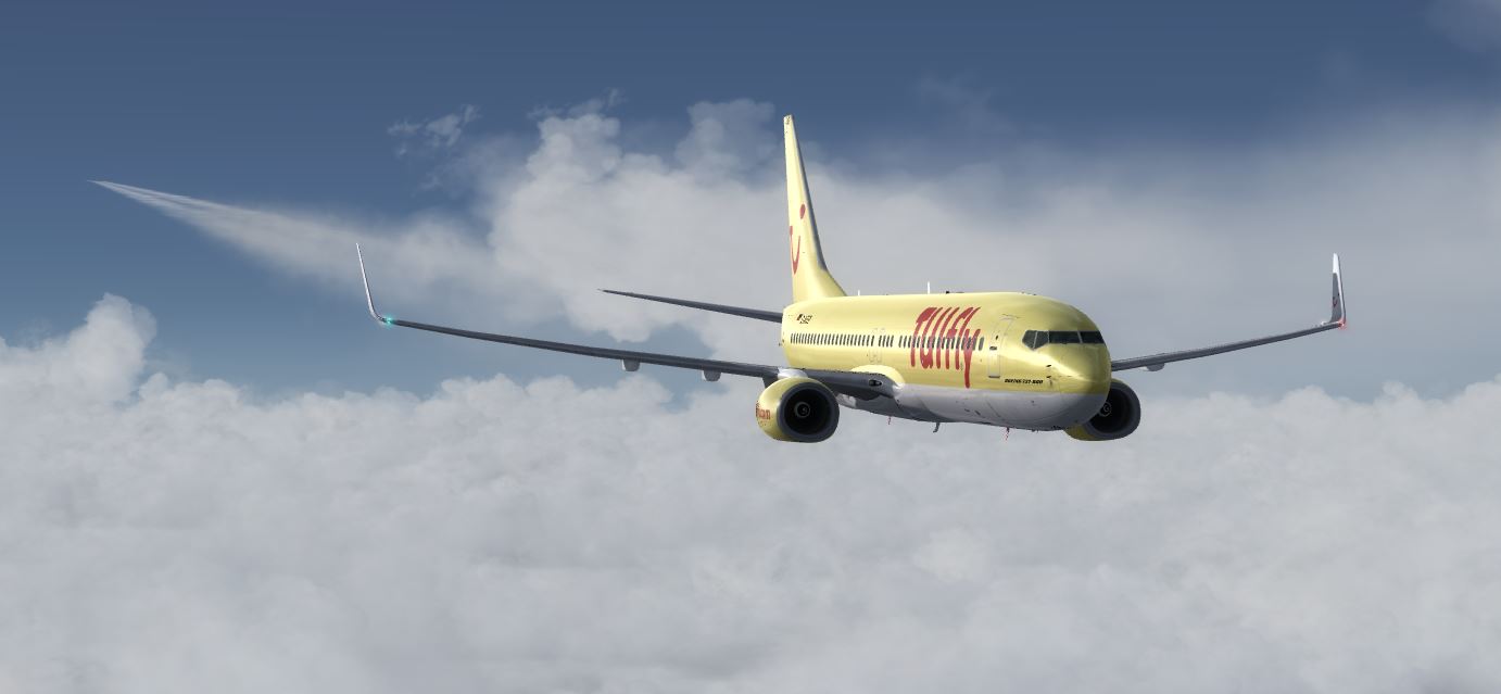 B737-800 TUI airways Yellow 2018-4165 