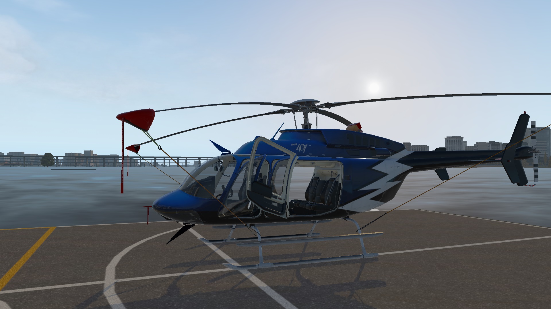 XP里面开直升机比FSX容易太多了-1575 
