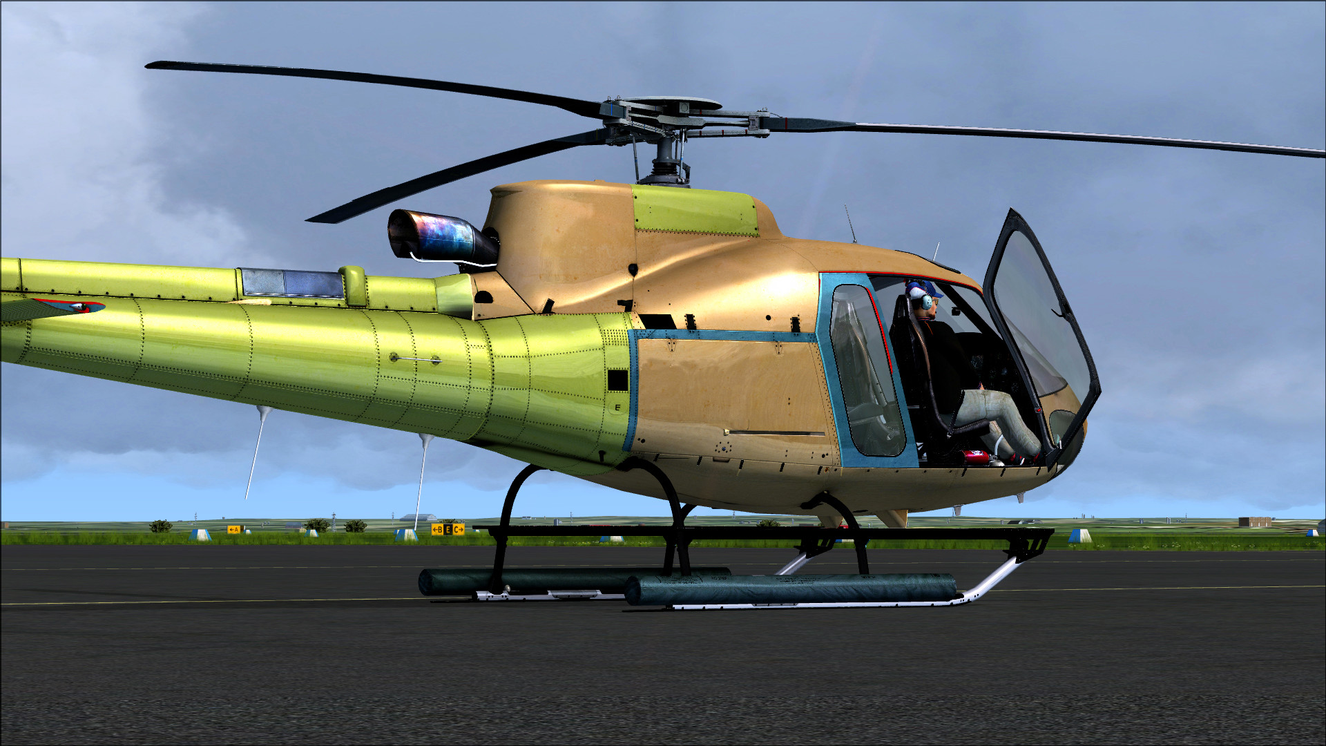 初次制作ND - AS350 B3 测试涂装成功-8000 