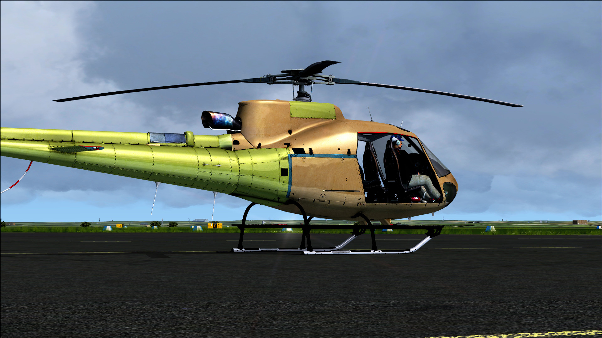 初次制作ND - AS350 B3 测试涂装成功-3123 