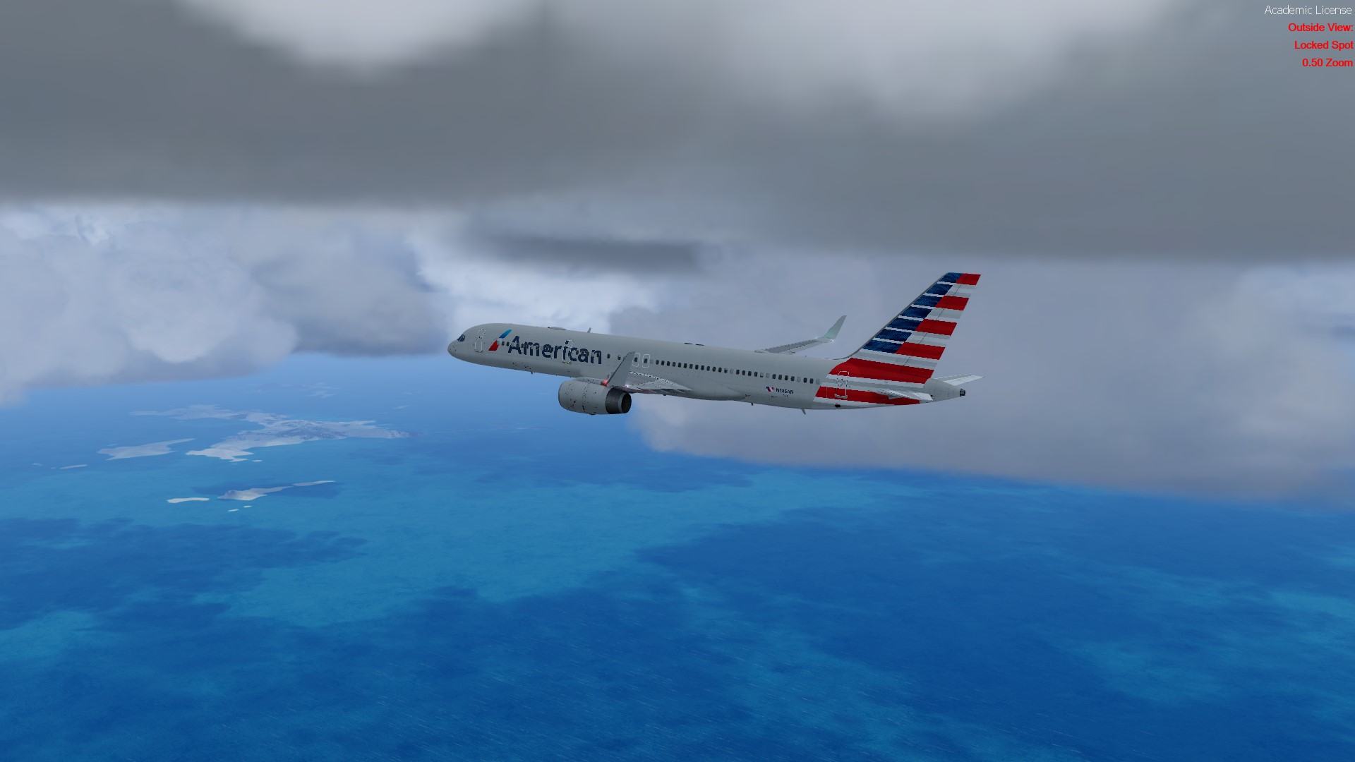 测试Captainsim Boeing 757-2621 