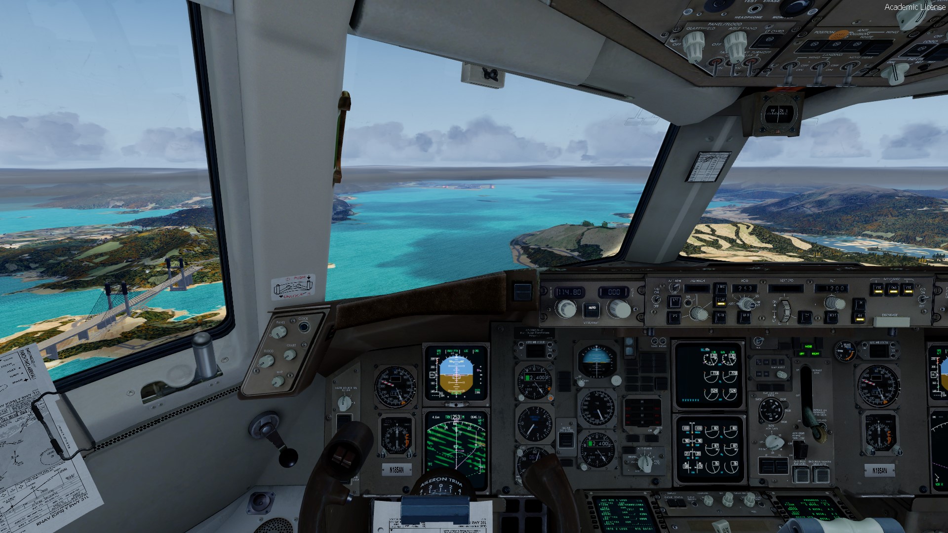 测试Captainsim Boeing 757-8547 