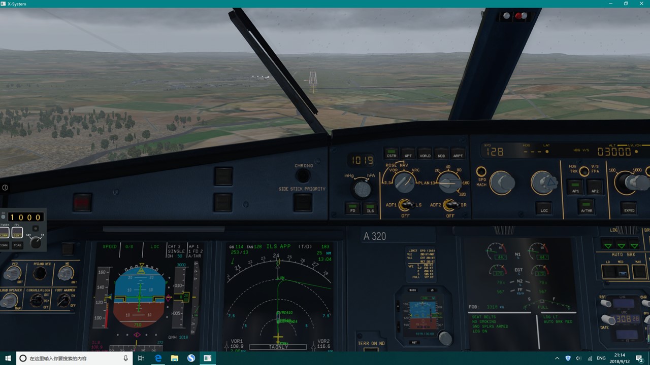 xp11-Zibo 738雨滴效果真不错-1163 