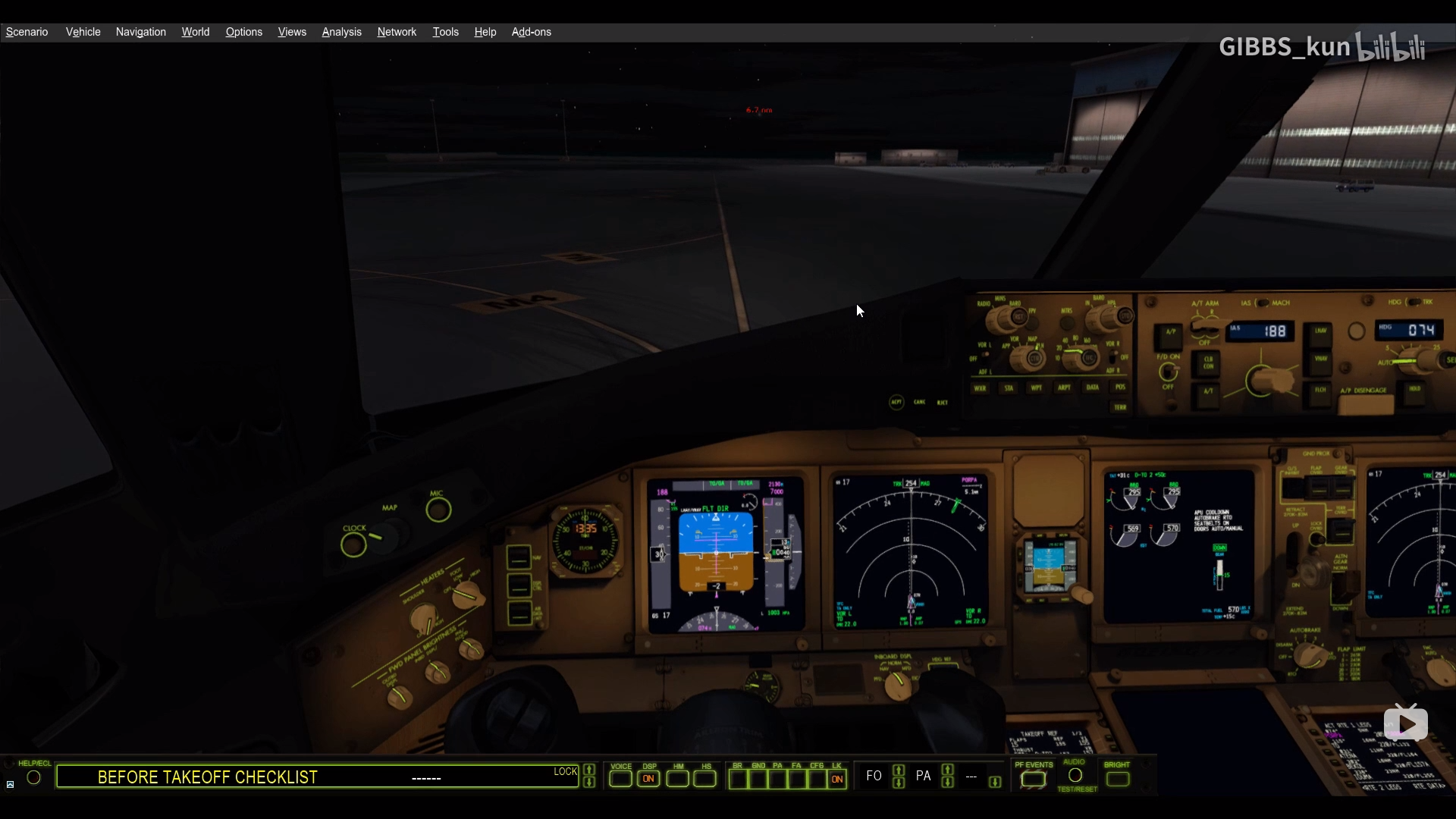 P3Dv4 VHHH-ZSSS 首次夜航-8621 