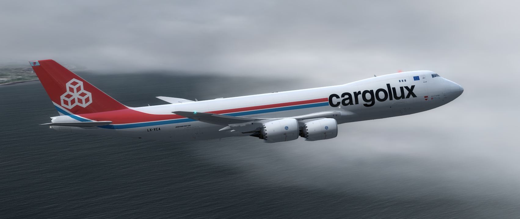 Boeing747-8 CargoLux test-9657 