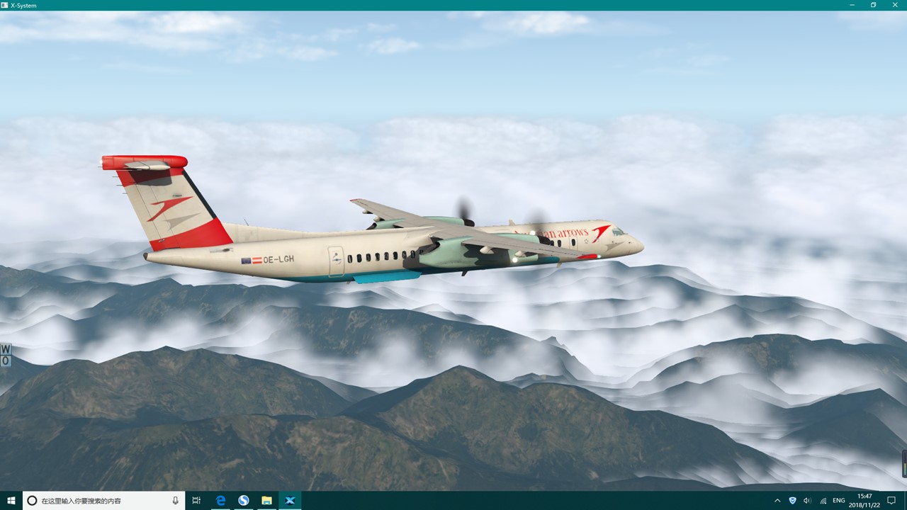 XP11-试飞FJS-DCH8-Q400-2275 