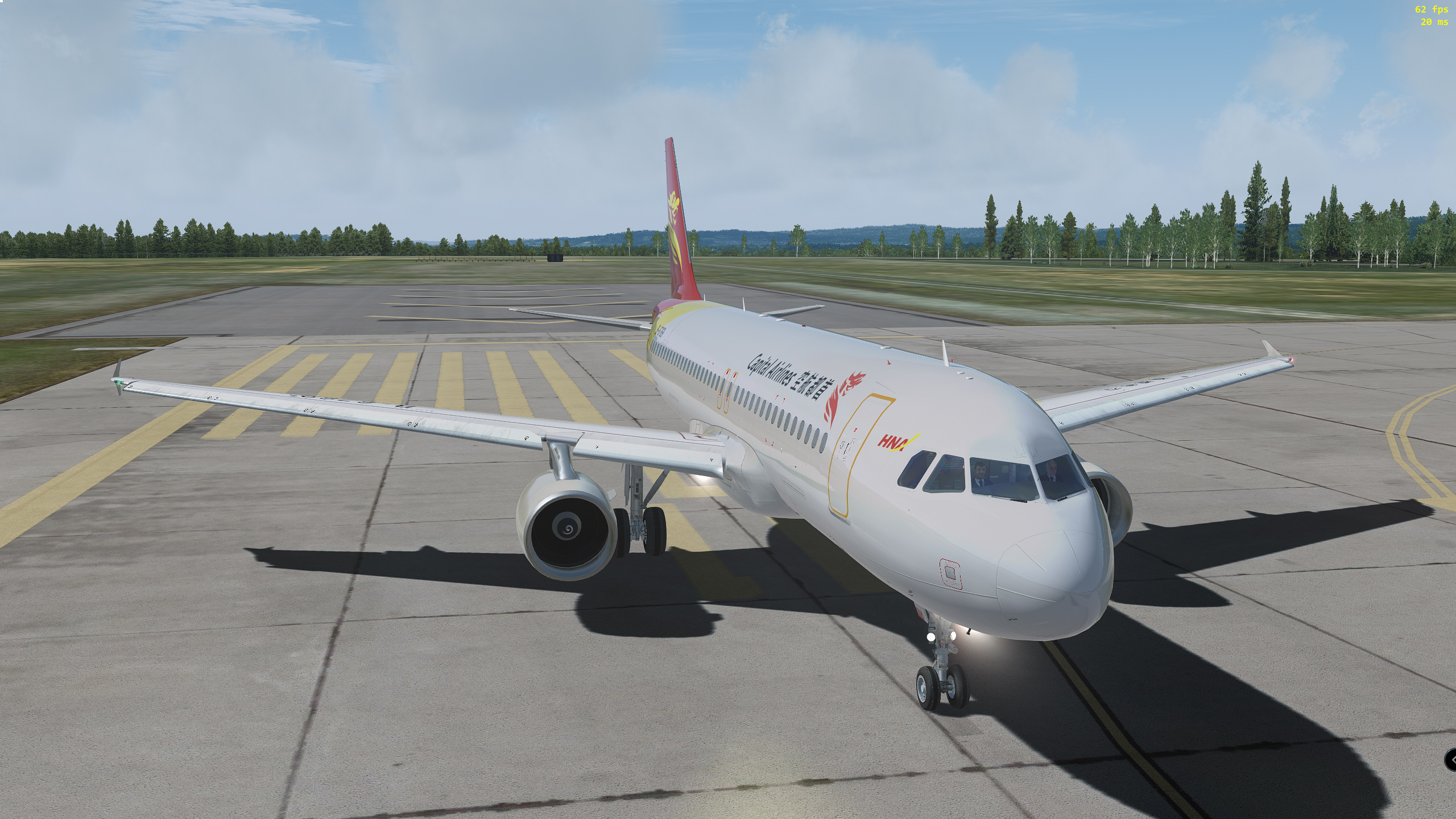 波音转空客320，奥斯陆机场五边练习-7342 