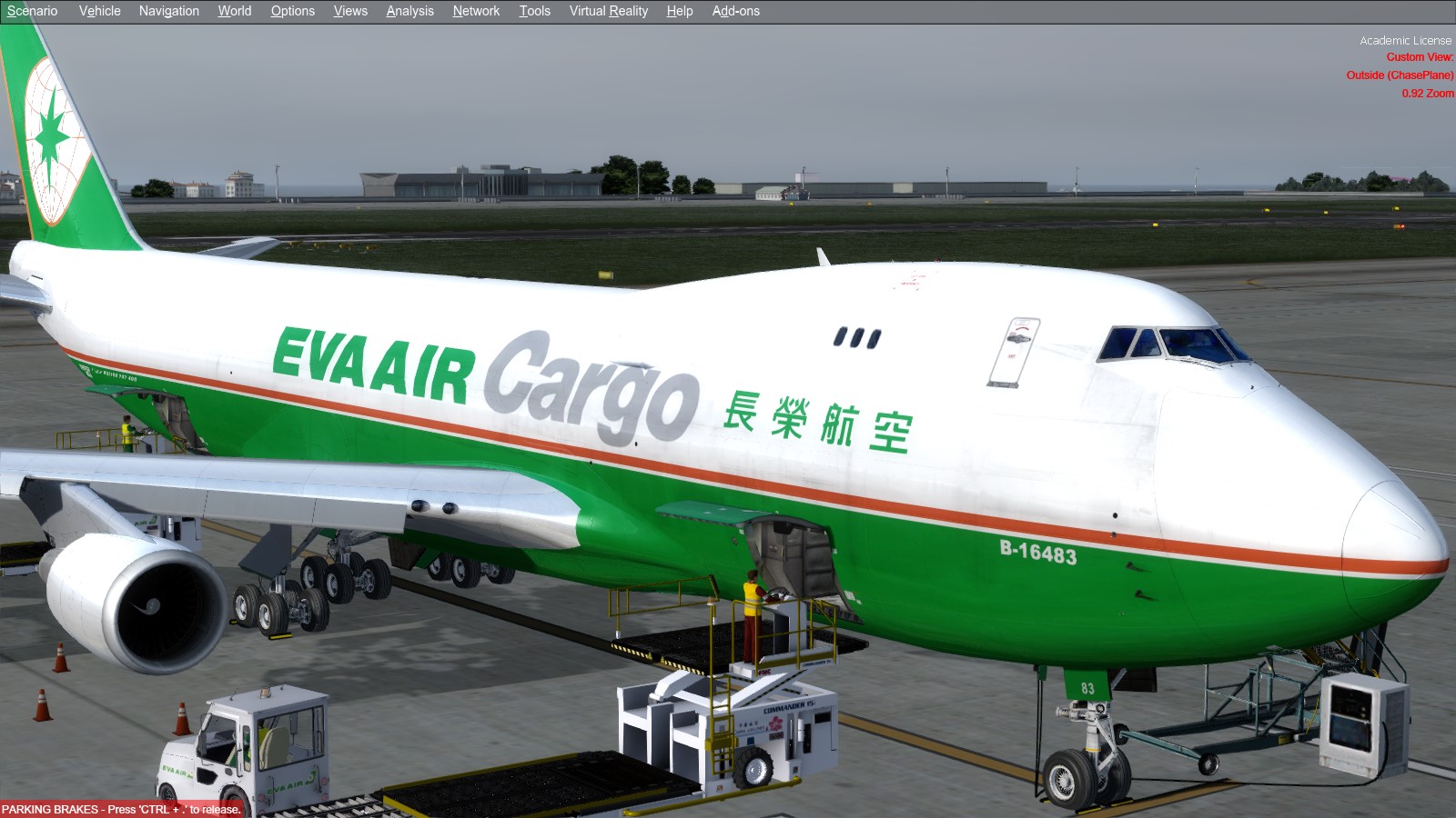 EVA AIR 747-8568 