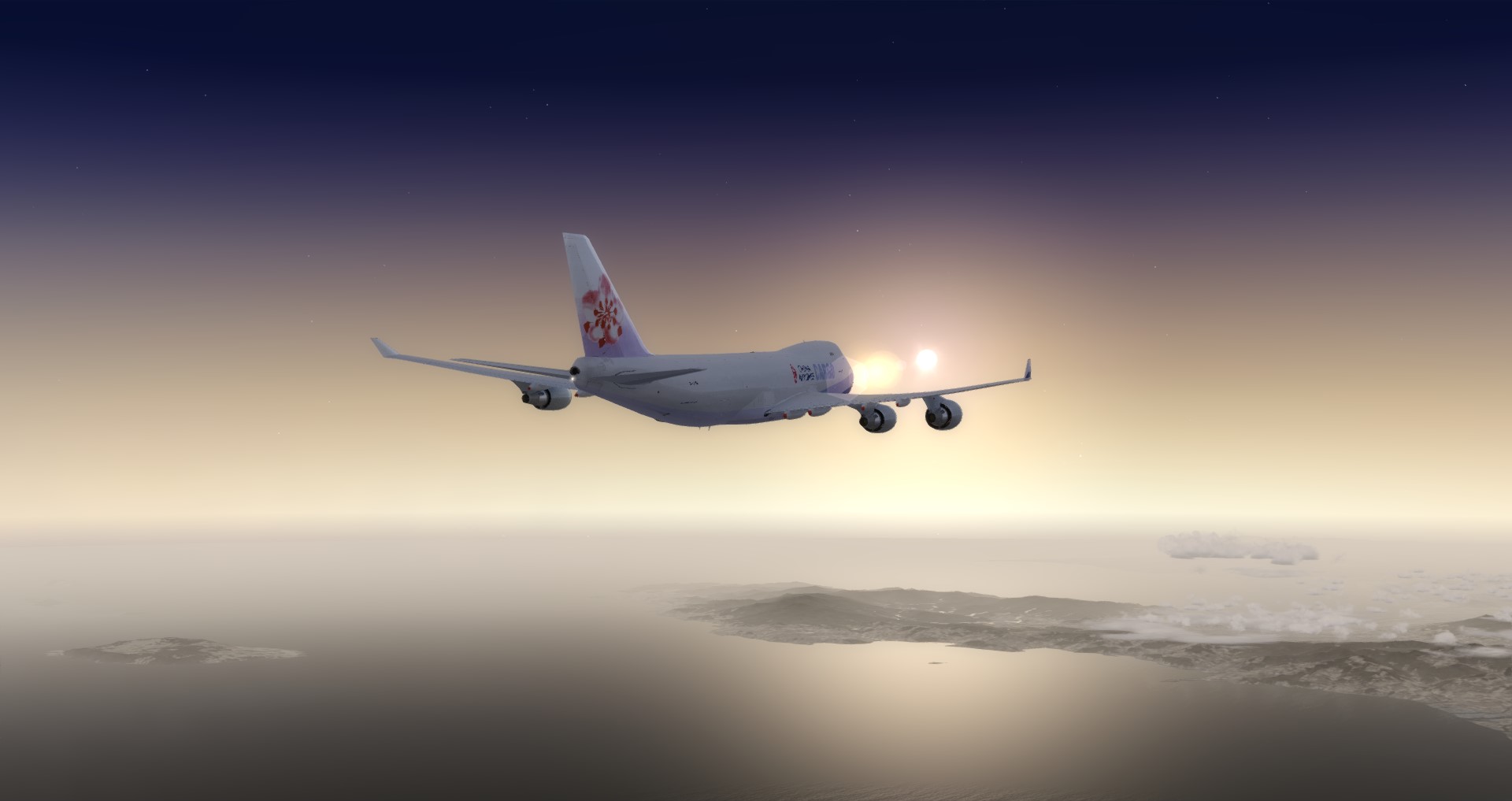 [P3D]2018 LAST FLIGHT CI5705 NRT-&gt;TPE-4909 