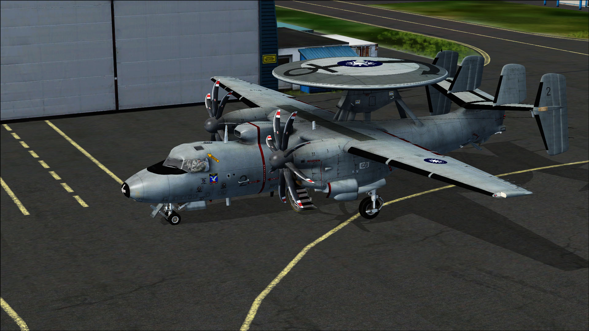 FSX - E2预警机-5514 