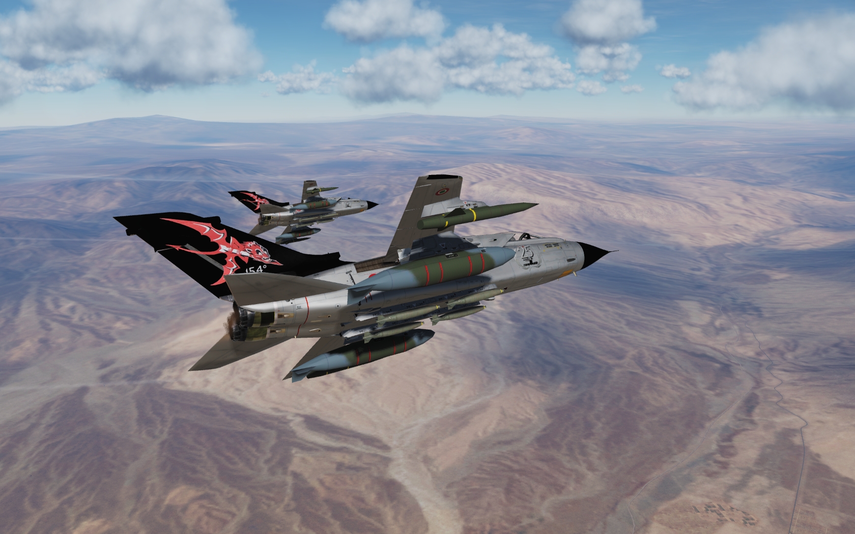 DCS WORLD 米格21比斯 + 米格29 + Tornado + A-10  混战游戏截图-3503 