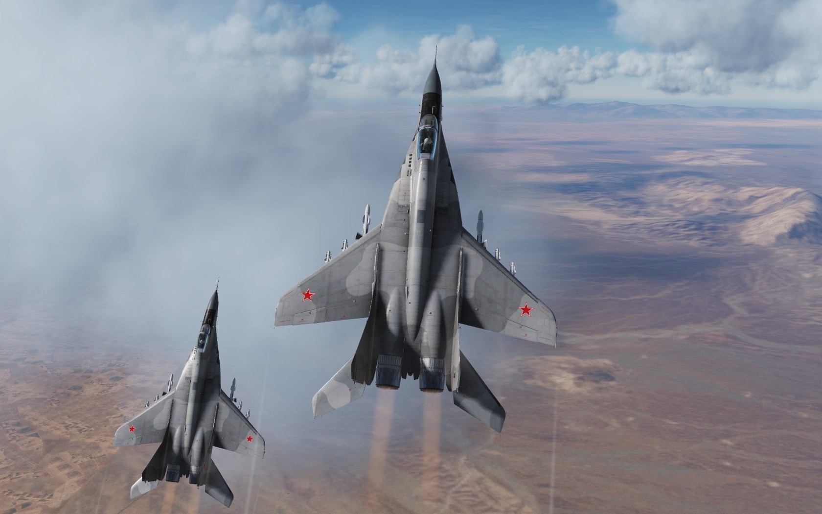 DCS WORLD 米格21比斯 + 米格29 + Tornado + A-10  混战游戏截图-7202 