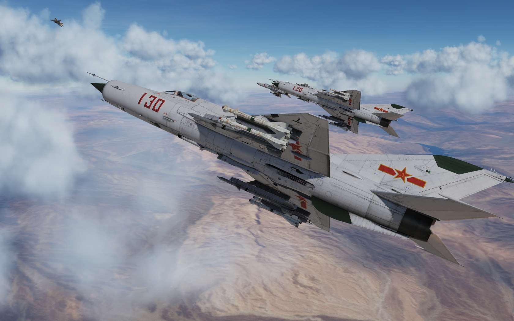 DCS WORLD 米格21比斯 + 米格29 + Tornado + A-10  混战游戏截图-3495 