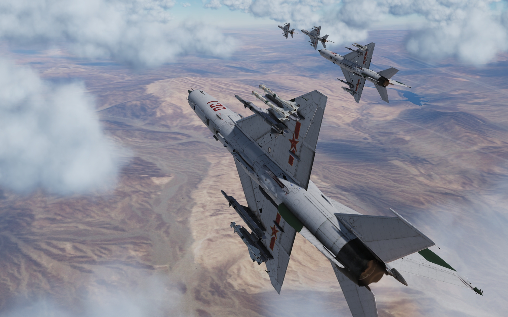 DCS WORLD 米格21比斯 + 米格29 + Tornado + A-10  混战游戏截图-9219 