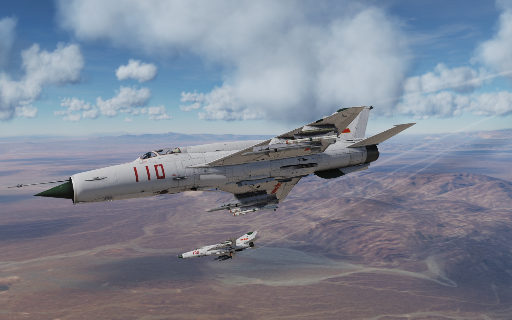 DCS WORLD 米格21比斯 + 米格29 + Tornado + A-10  混战游戏截图-4374 