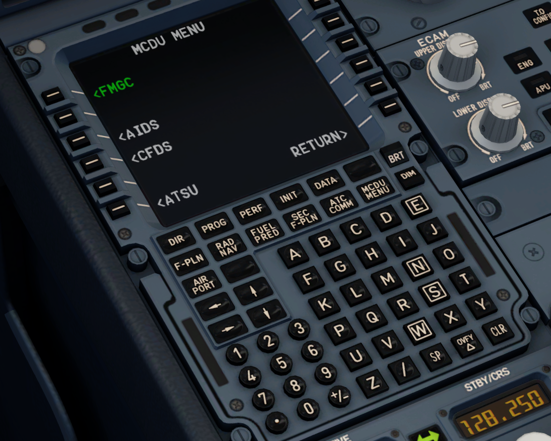 求助！如何把PFPX上做好的飞行计划导入到飞行管理计算机....-2873 