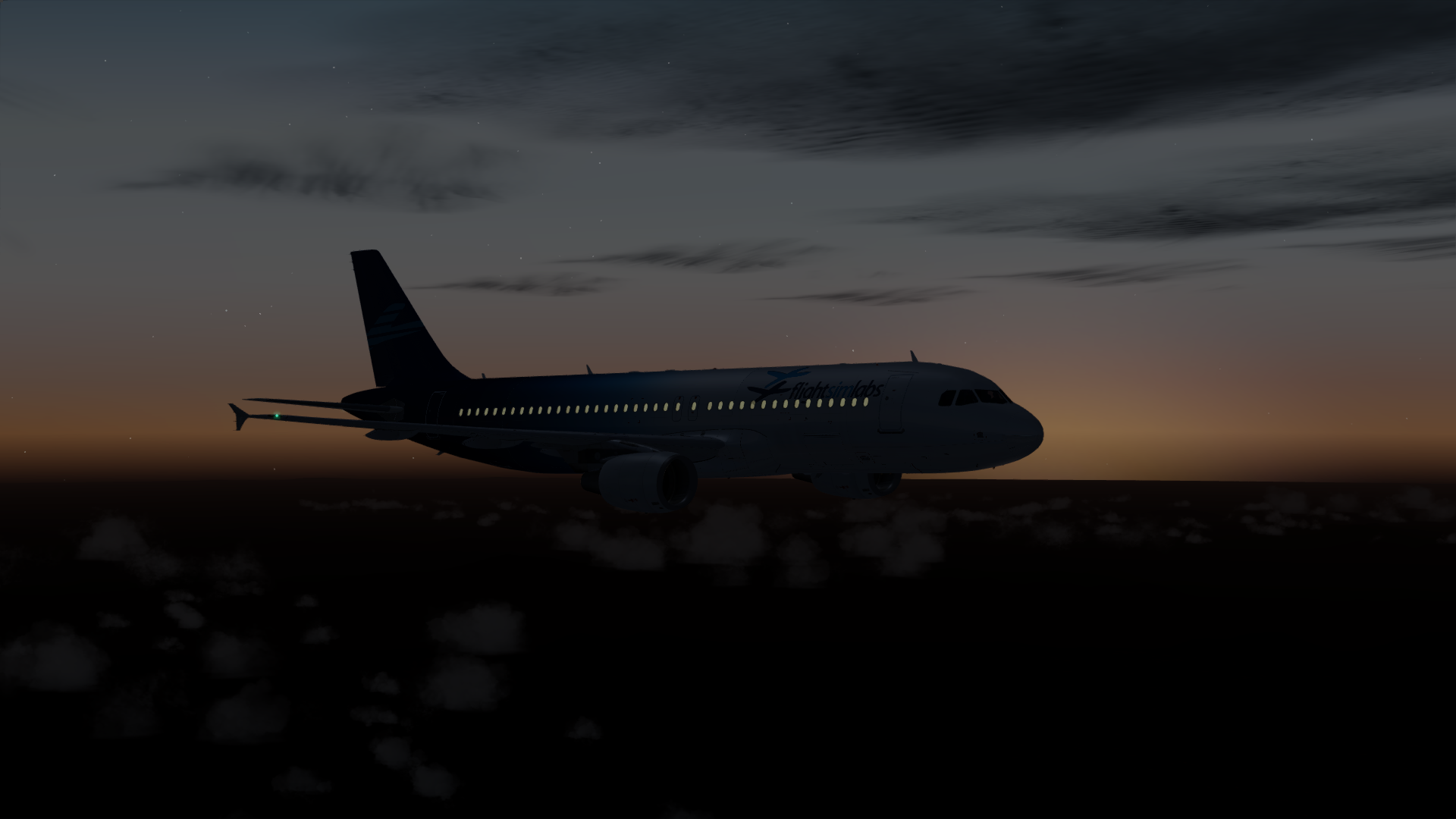 A320夜航-5927 