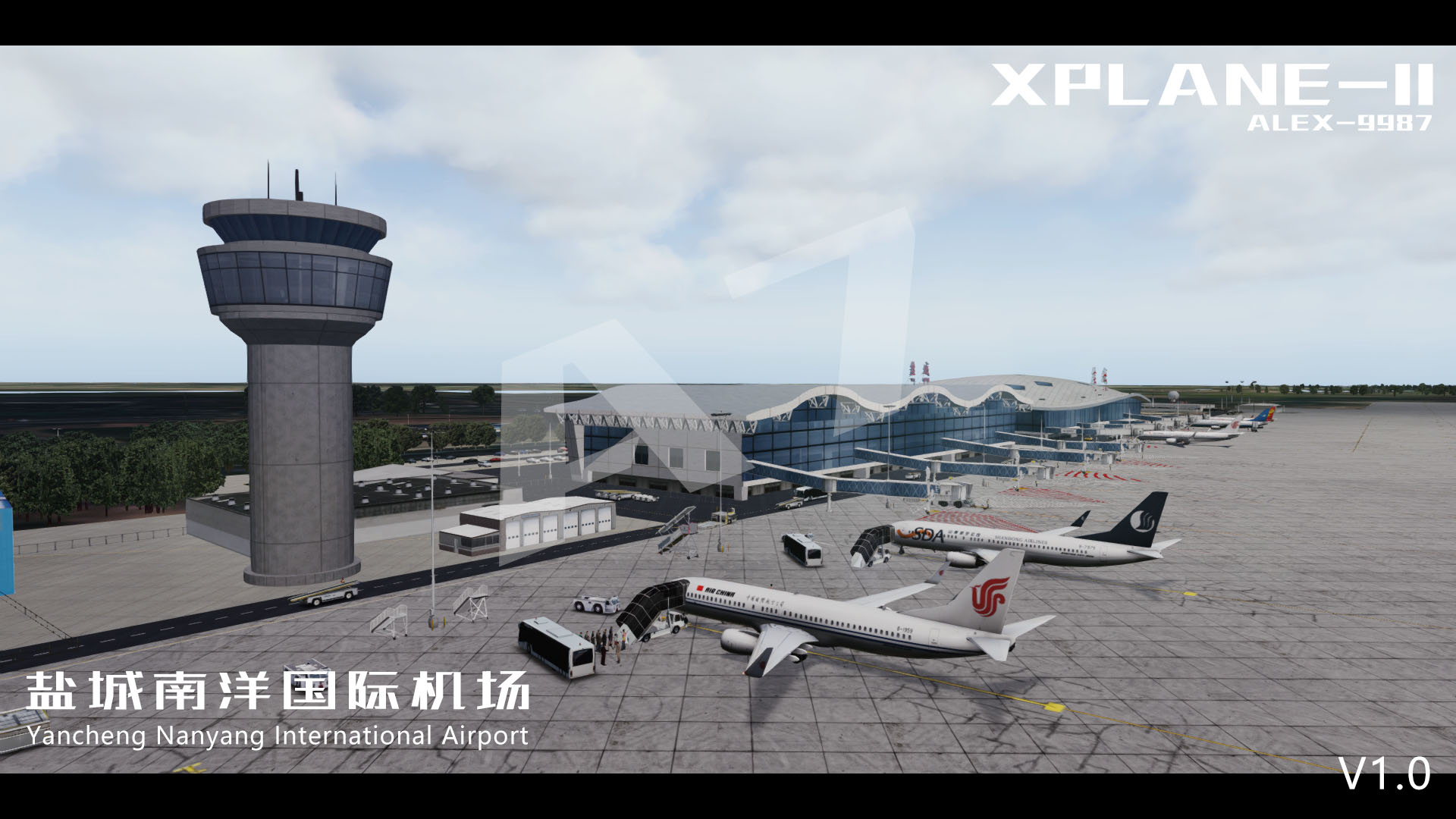 纯图贴-Alex/9987的二次尝试-Xplane盐城南洋国际机场计划-9939 