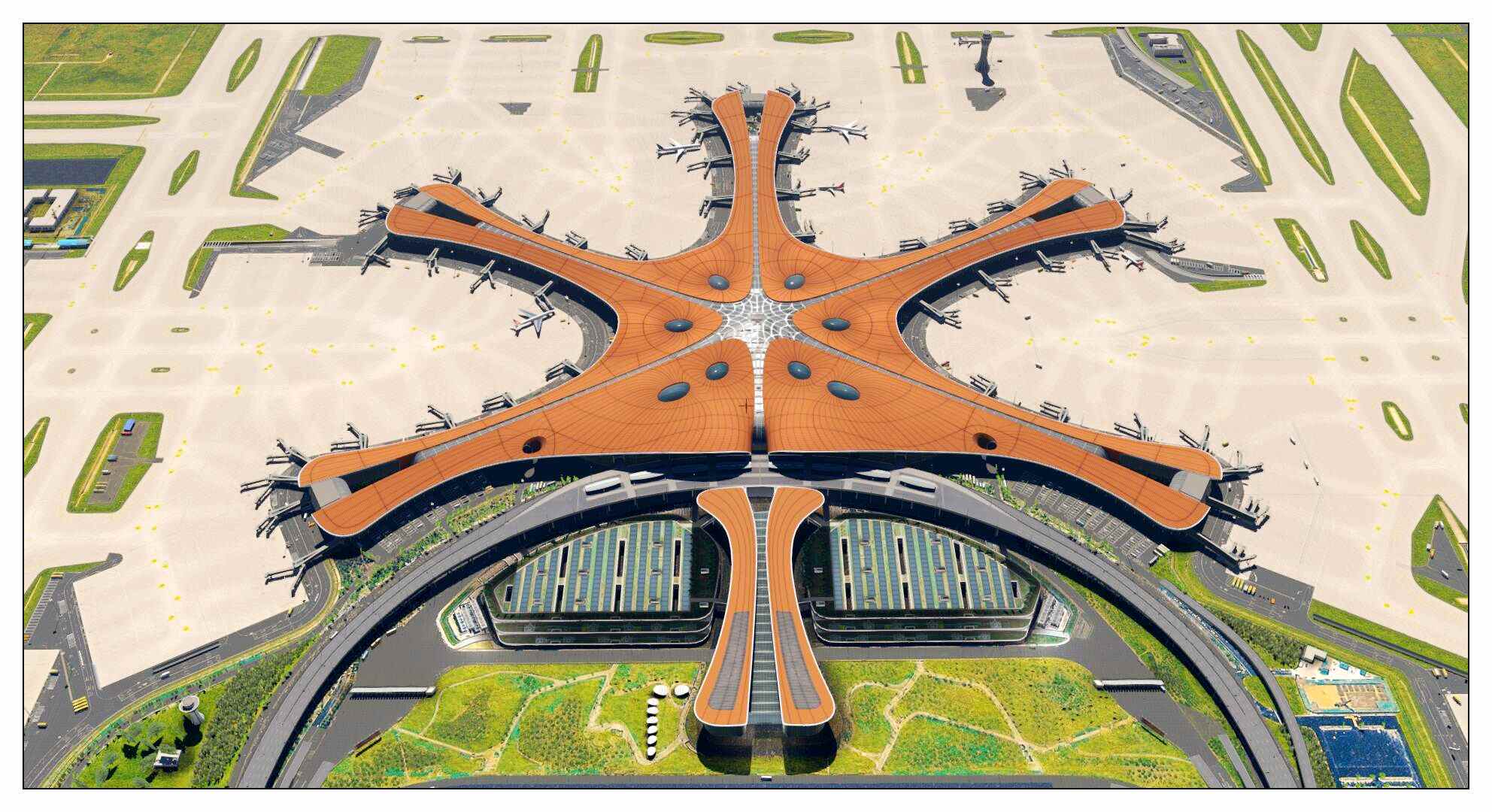 【X-Plane】ZBAD北京大兴国际机场-正式发布-3526 