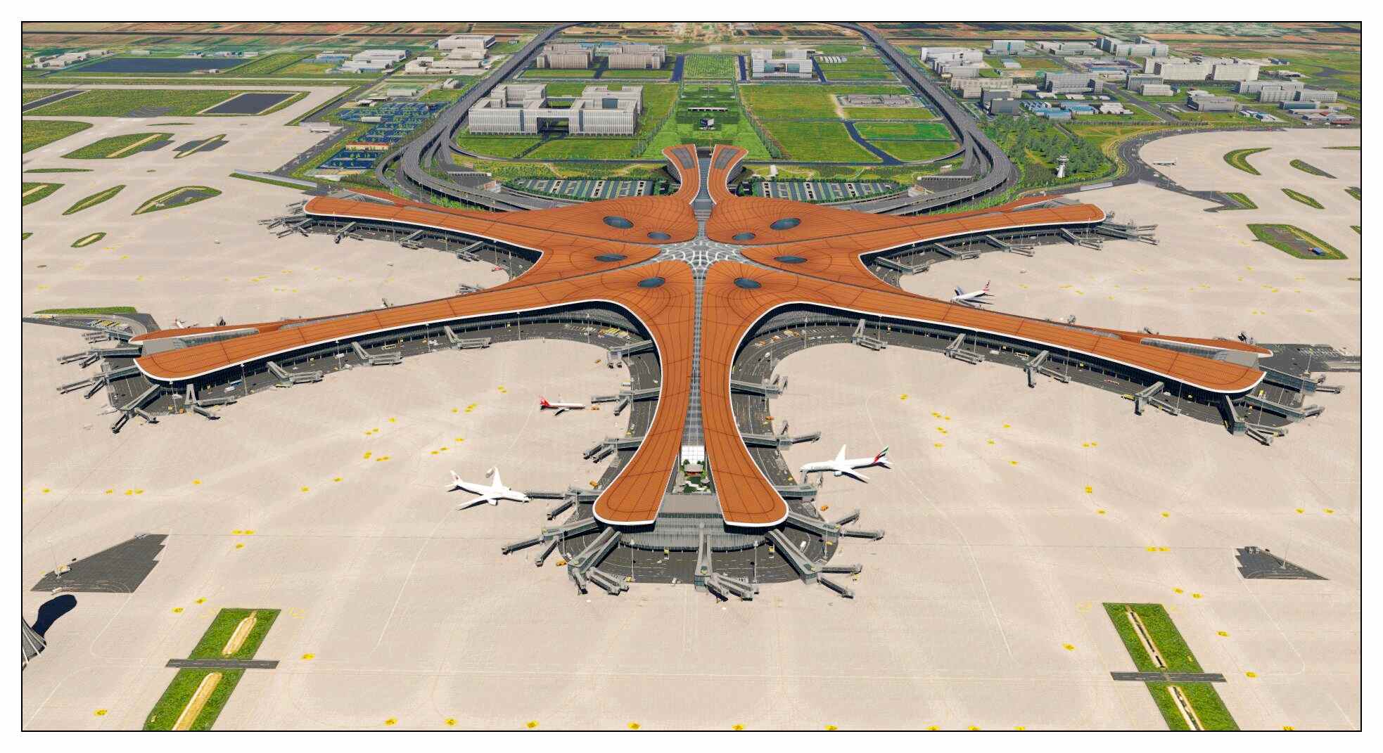 【X-Plane】ZBAD北京大兴国际机场-正式发布-2366 