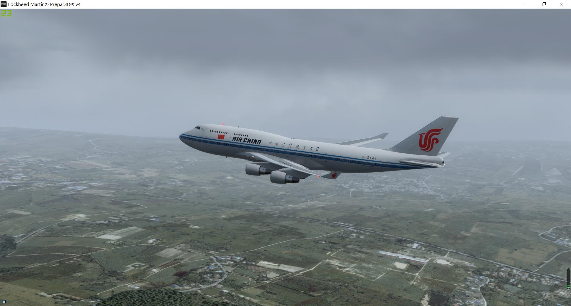 很久没有飞747了 打雷天飞一飞-7998 