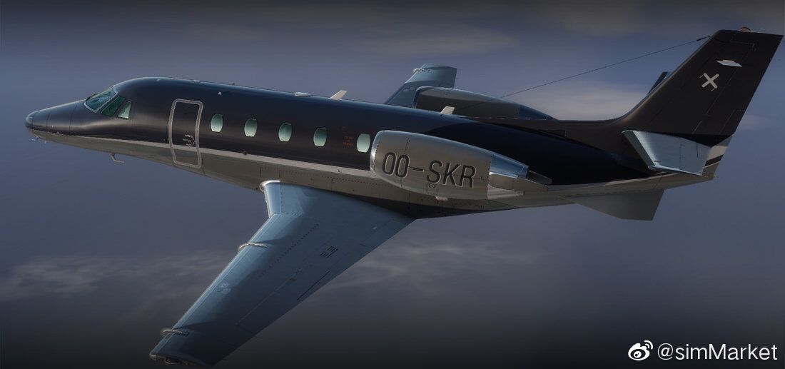 P3D新插件预览 CARENADO - XL560 奖状 FSX P3D-4560 