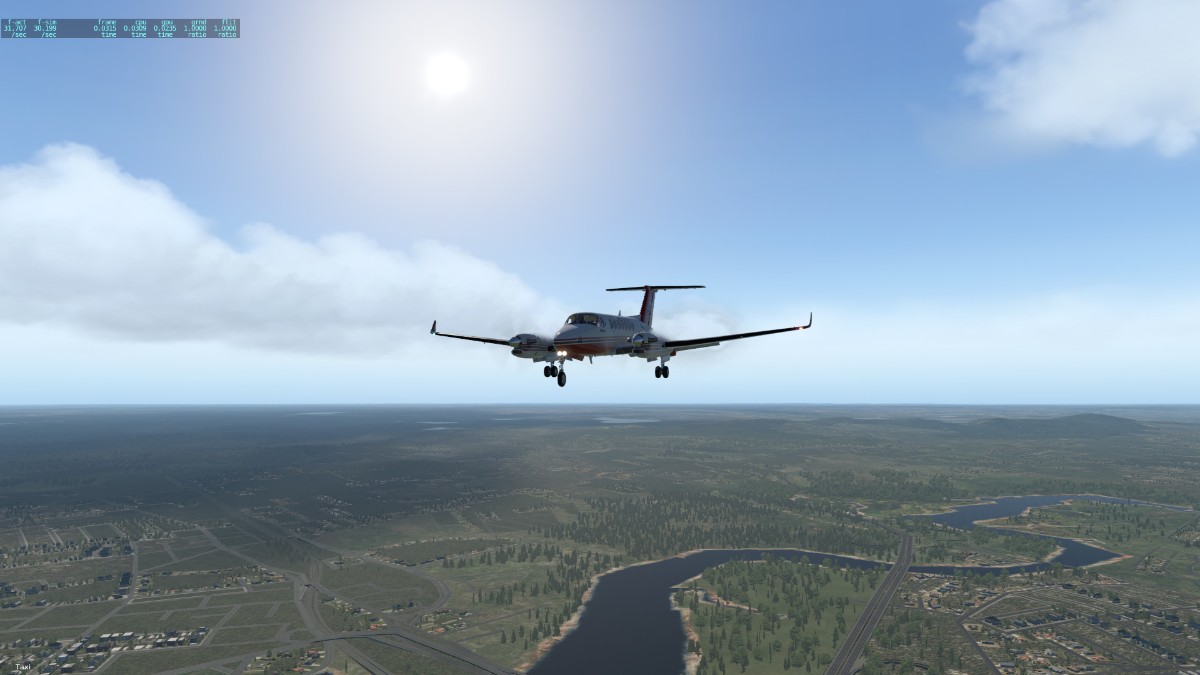 X-Plane11， Airfoillabs King air (空中国王）350美图-7748 