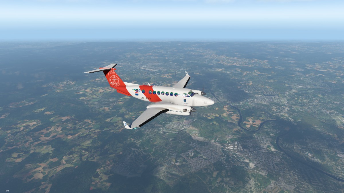 X-Plane11， Airfoillabs King air (空中国王）350美图-4783 