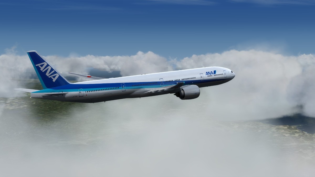 ANA 77W RJTT试飞-1974 