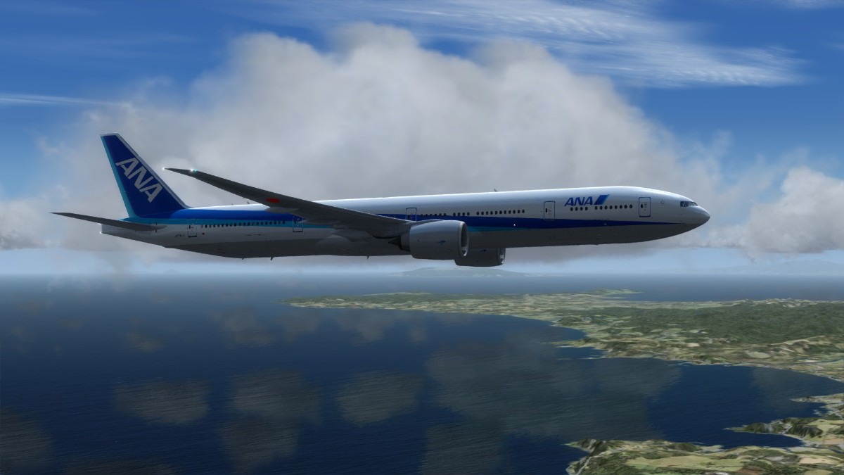 ANA 77W RJTT试飞-8039 