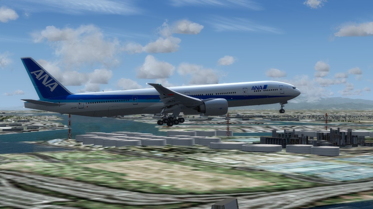 ANA 77W RJTT试飞-3190 